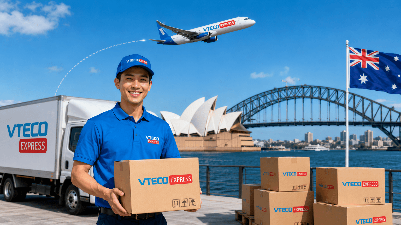 Dịch vụ gửi hàng đi Canada uy tín an toàn tại VTECO Express