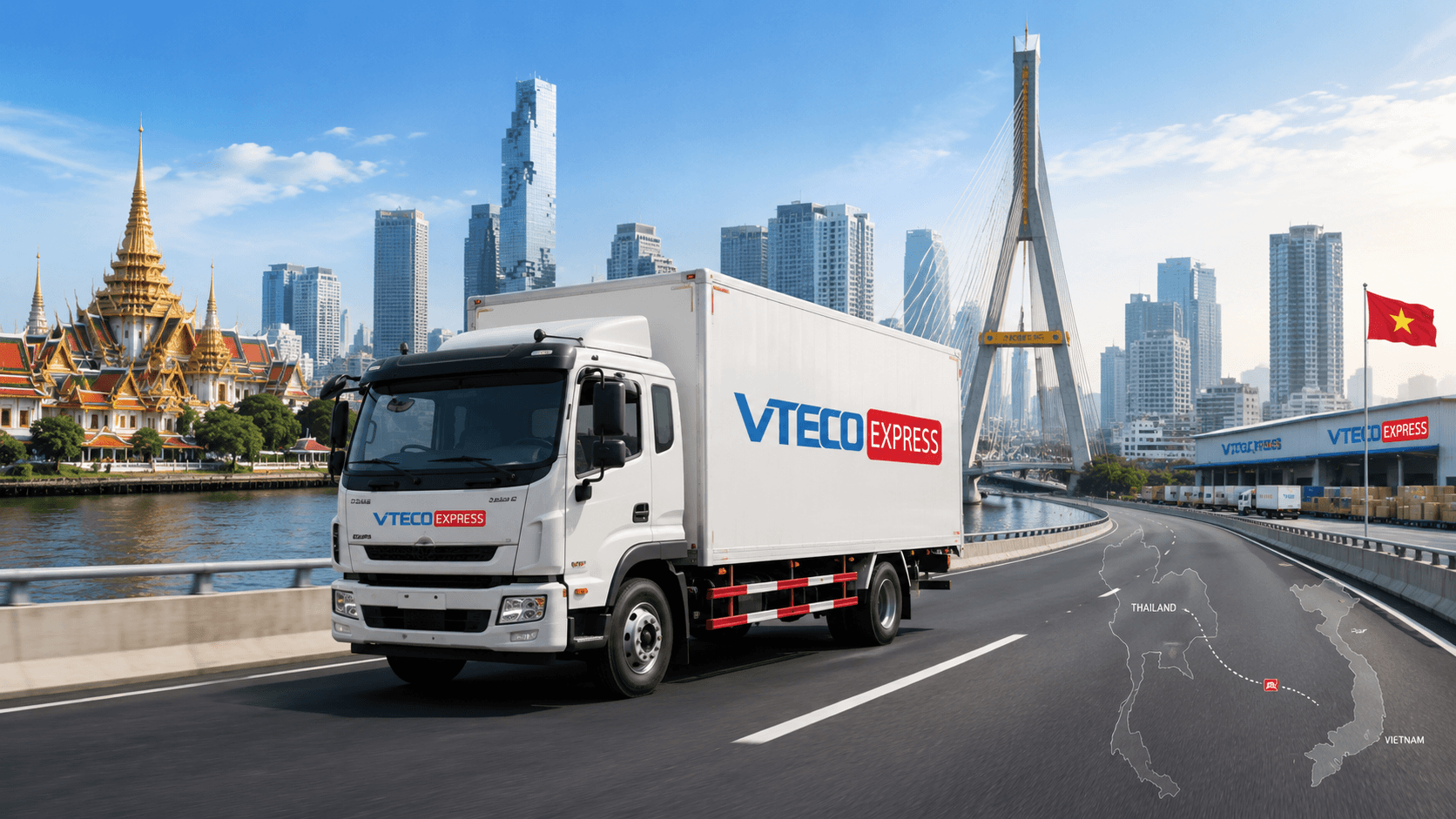 Vân chuyển hàng Thái Lan về Việt Nam
