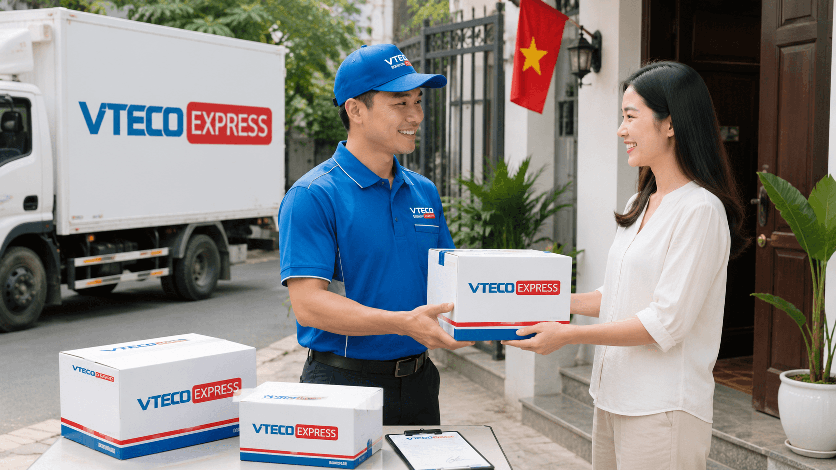 VTECO Express giao hàng vận chuyển từ Thái Lan về Việt Nam an toàn và đúng quy trình