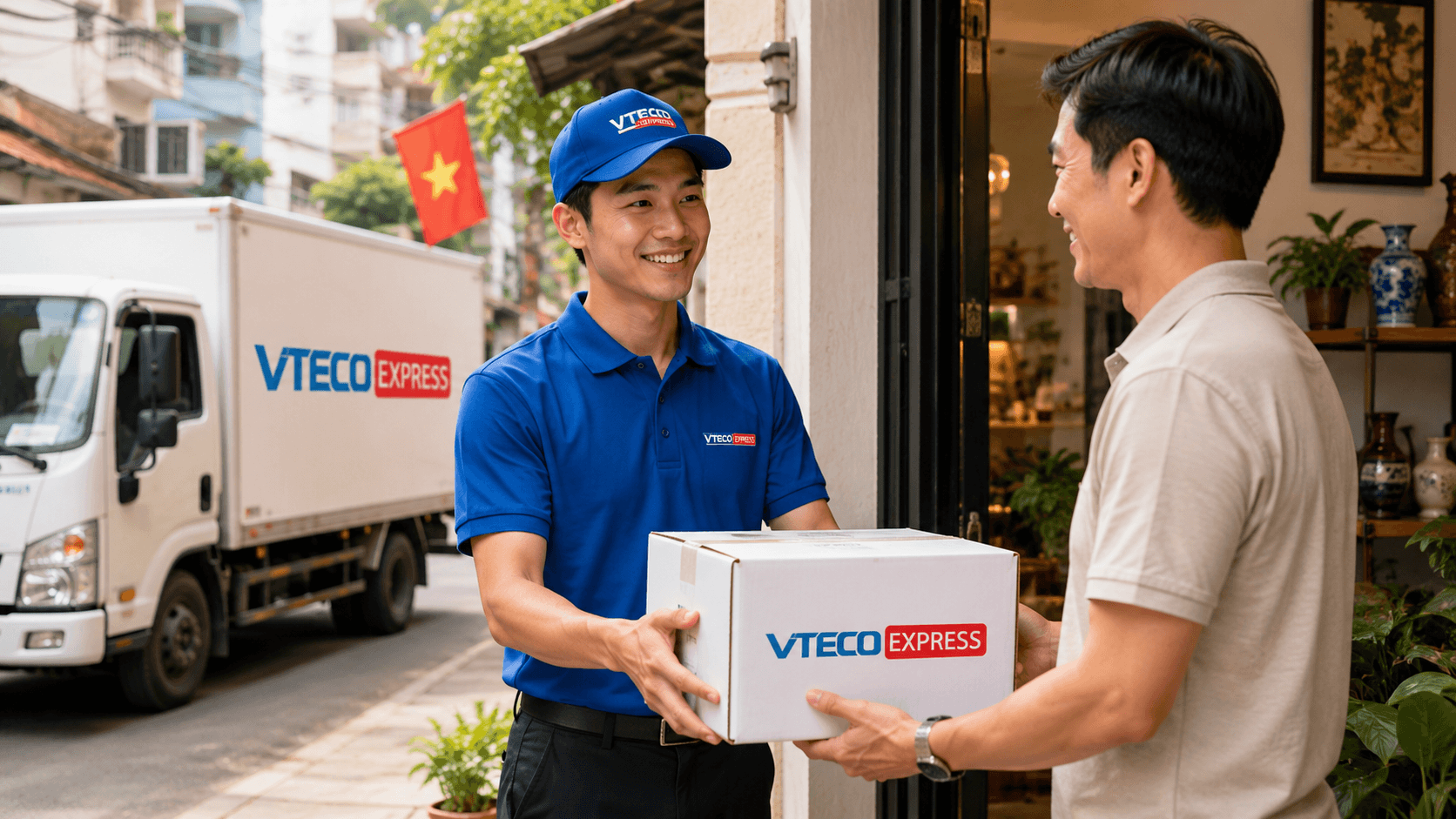 VTECO Express giao hàng vận chuyển từ Trung Quốc về Việt Nam an toàn và đúng quy trình