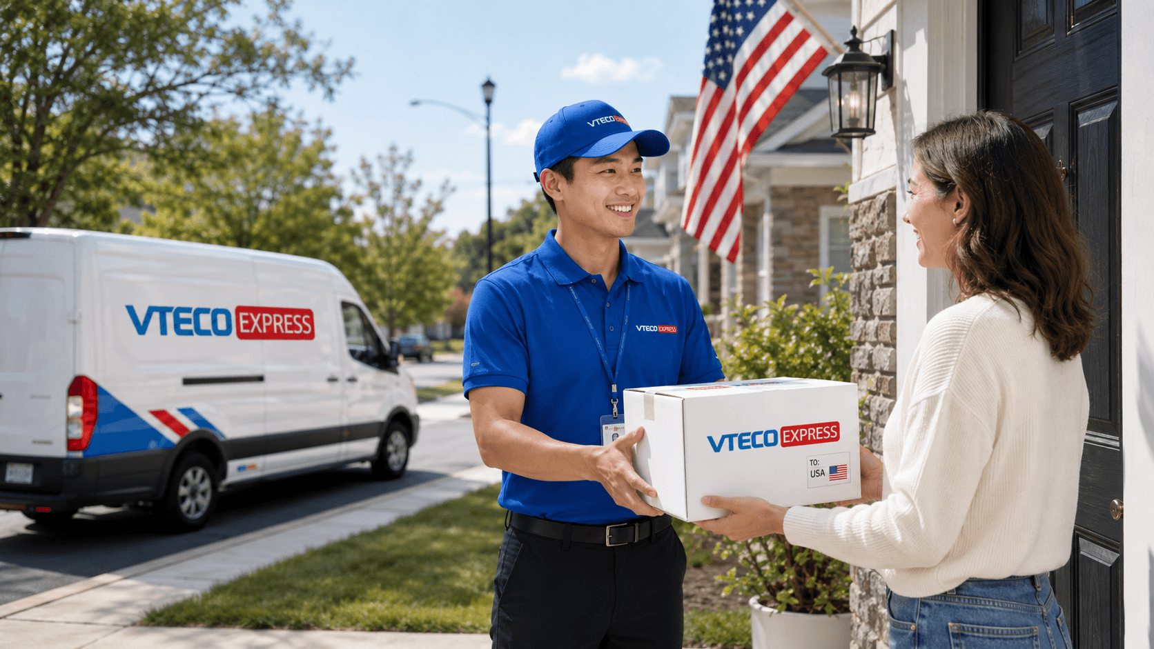 Dịch vụ gửi hàng đi Mỹ an toàn và dễ theo dõi cùng VTECO Express