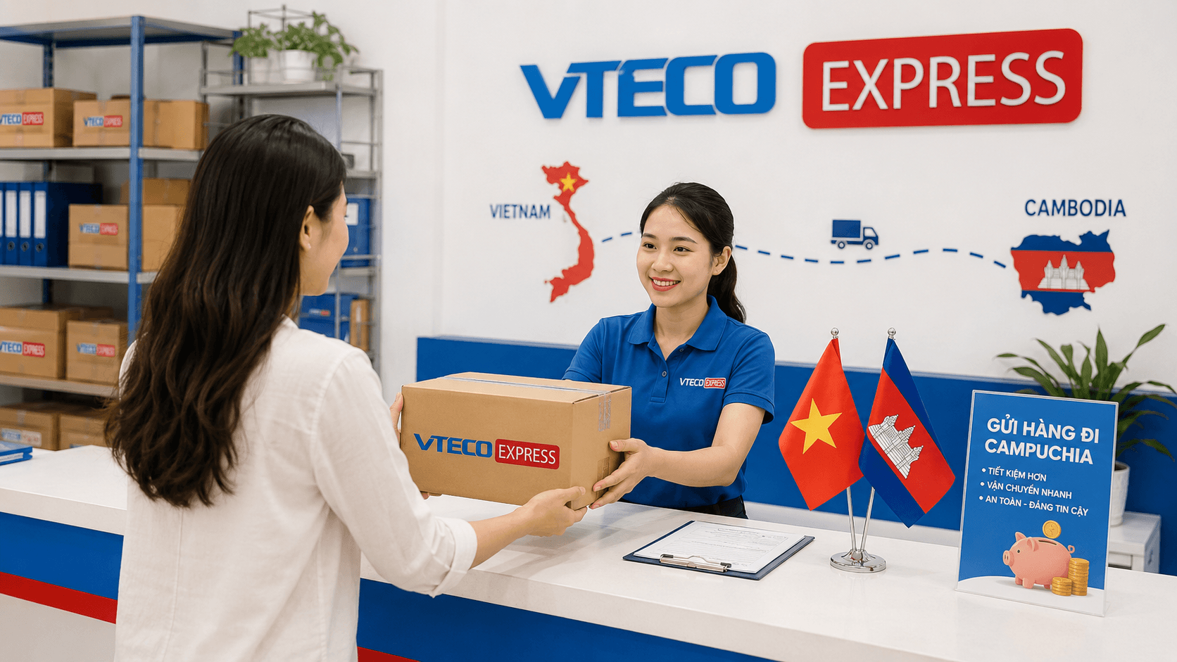 Tin tức - Cách gửi hàng đi Campuchia tiết kiệm